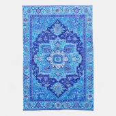 PERSIAN RUG - blauw Theedoek (Verticaal)