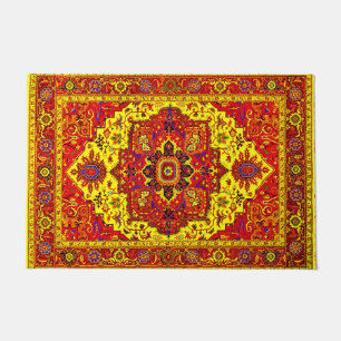PERSIAN RUG - Rood en geel Deurmat