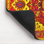 PERSIAN RUG - Rood en geel Muismat (Hoek)