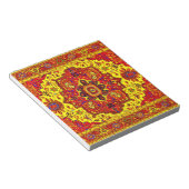 PERSIAN RUG - Rood en geel Notitieblok (Schuin)