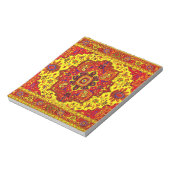 PERSIAN RUG - Rood en geel Notitieblok (Linkerzijde)