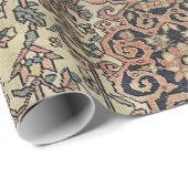 Persian Sarouk Peach roze beige Cadeaupapier (Rol Hoek)