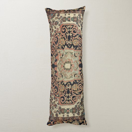 Persian Sarouk Peach roze beige  Lichaamskussen (Achterkant (Verticaal))