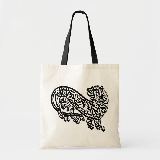 PERSIAN TIGER TOTE BAG (Voorkant)