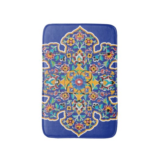 Persian Turquoise Badmat (Voorkant Verticaal)