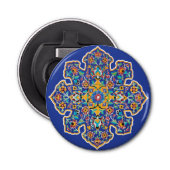 Persian Turquoise Button Flesopener (Voorkant)