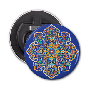 Persian Turquoise Button Flesopener