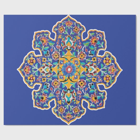 Persian Turquoise Cadeaupapier (Vlak)