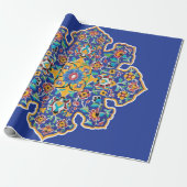 Persian Turquoise Cadeaupapier (Uitgerold)