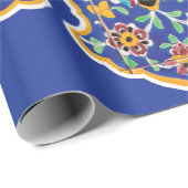 Persian Turquoise Cadeaupapier (Rol Hoek)