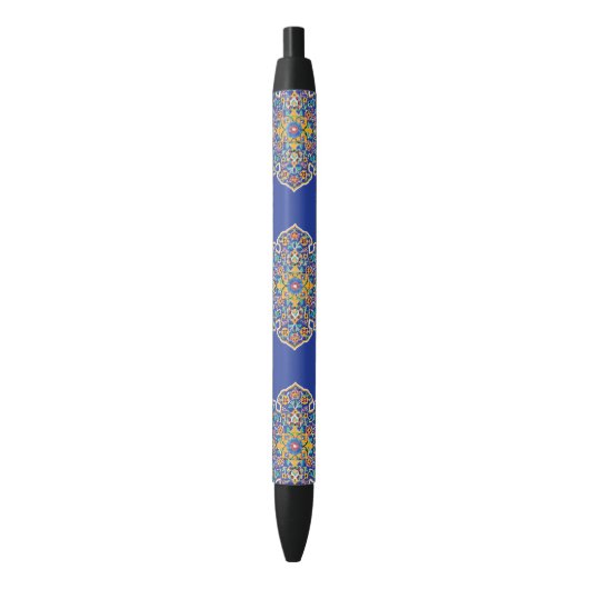 Persian Turquoise Zwarte Inkt Pen (Voorkant Verticaal)