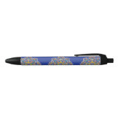 Persian Turquoise Zwarte Inkt Pen (Bovenkant)
