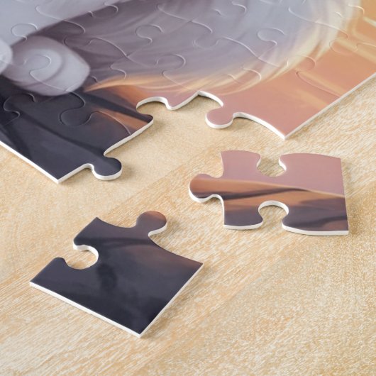 Persian White Cat Legpuzzel (Zijkant)