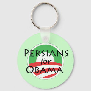 Persianen voor Obama Sleutelhanger