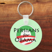 Persianen voor Obama Sleutelhanger (Voorkant)