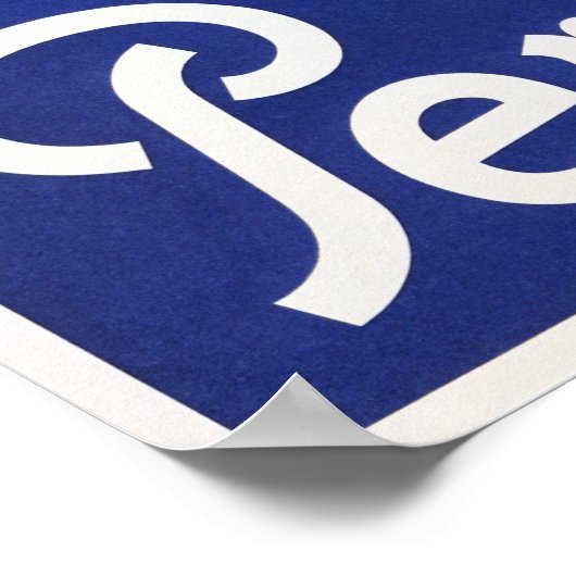 PERSIL White German Soap Detergent Old Adverteren Poster (Hoek)