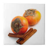 Persimmon Cinnamon Tegeltje (Voorkant)