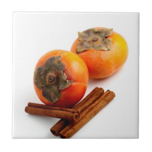 Persimmon Cinnamon Tegeltje