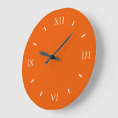 Persimmon Cool Colorful Grote Klok (Hoek)