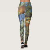 Persimmon Fruit Beauful Original Artwork Leggings (Achterkant)