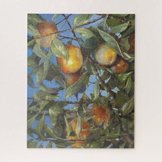 Persimmon Fruit Beauful Original Artwork Legpuzzel (Verticaal)