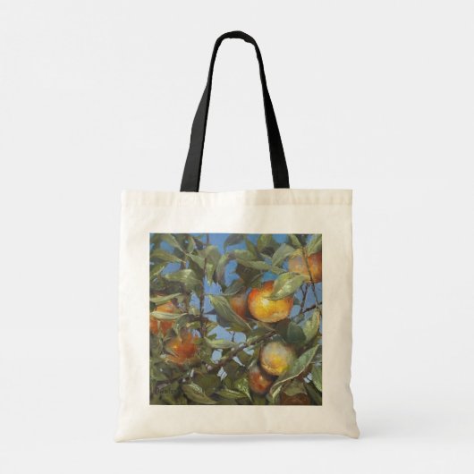 Persimmon Fruit Beauful Original Artwork Tote Bag (Achterkant)