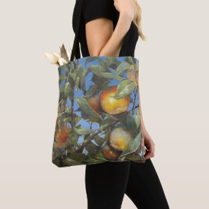 Persimmon Fruit Beauful Original Artwork Tote Bag