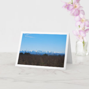 Persimmon Fruit Field and Snowy Mountains Kaart