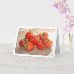 Persimmon Fruit Kaart