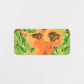 Persimmon (kaki) labels (Design 2)