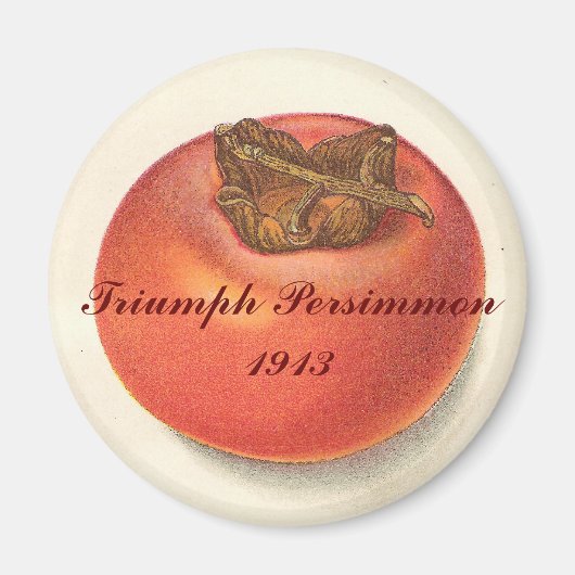 persimmon-magneet magneet (Voorkant)