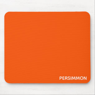 Persimmon rode kleurnaam muismat