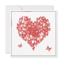 Persimmon Roos Butterfly Heart Weddenschap