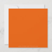 Persimmon Simply Color Save the Date (Achterkant)