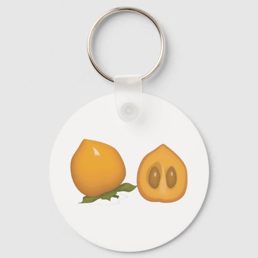 persimmon sleutelhanger (Voorkant)