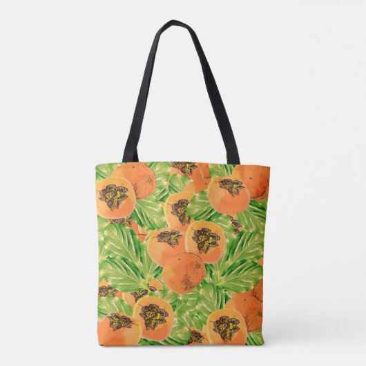 Persimmon Tote Bag (Achterkant)