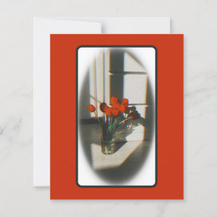 Persimmon tulp Briefpapier