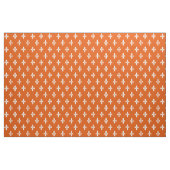 Persimmon Victoriaans Fleur de Lys Fabric Stof (Fat Quarter)