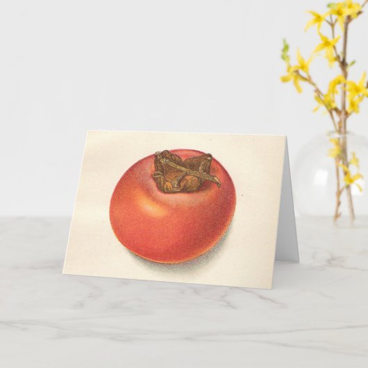  Persimmon-Wenskaart Kaart (Gele Bloem)