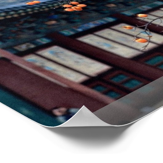 Persimmons, herfst poster (Hoek)