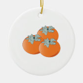 Persimmons Keramisch Ornament (Voorkant)