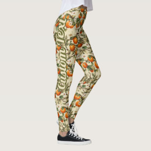 Persimmons Patroon Leggings