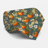 Persimmons Patroon Stropdas (Opgerold)