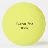 Persimmons Pingpongbal (Achterkant)