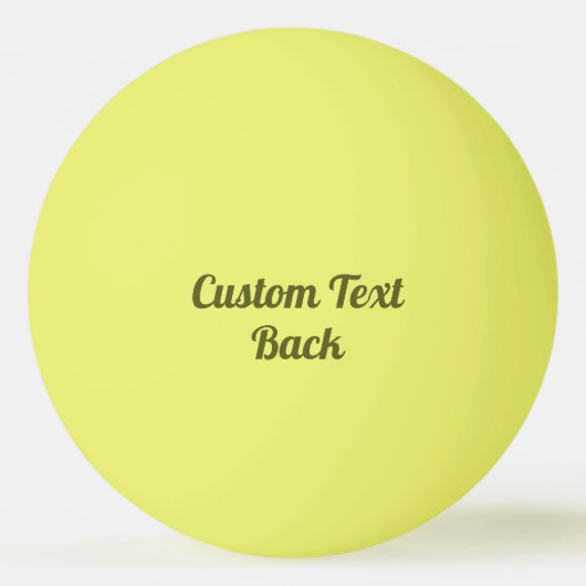 Persimmons Pingpongbal (Achterkant)