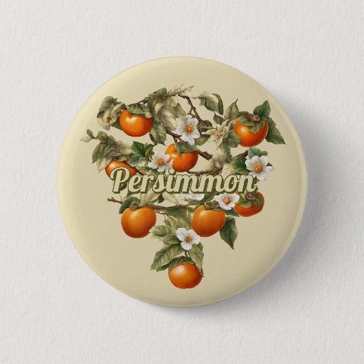 Persimmons Ronde Button 5,7 Cm (Voorkant)