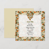 Persimmons Uitnodiging (Voorkant / Achterkant)