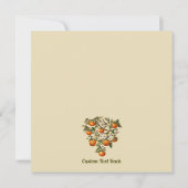 Persimmons Uitnodiging (Achterkant)