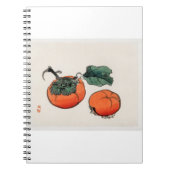 Persimmons van Kōno Bairei (1844-1895) Notitieboek (Voorkant)