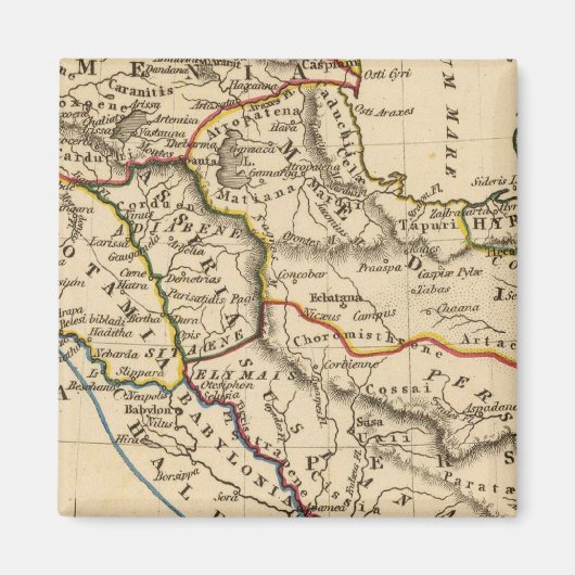 Persis, Parthia, Armenië Magneet (Voorkant)